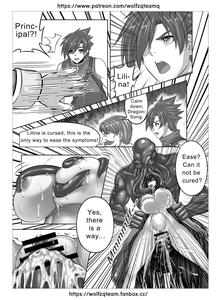 Bad End Of Cursed Armor College Line - page 11