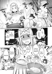 Futanari Elf to Yousei no Mori | Futanari Elf in the Fairy Forest - page 9